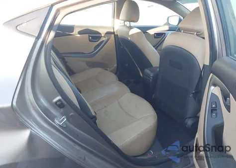 2013 Hyundai Elantra Limited из США, поврежденный, VIN 5NPDH4AE2DH180165